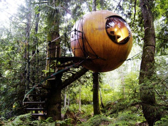 SuspendedSphericalTreeHouse-VancIsland
